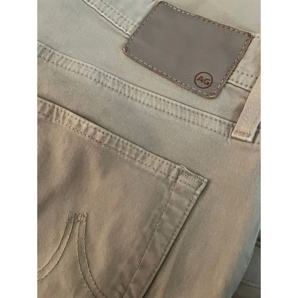 EUC AG Adriano Goldschmied The Graduate Tailored Leg Jeans 30x34 Beige‎